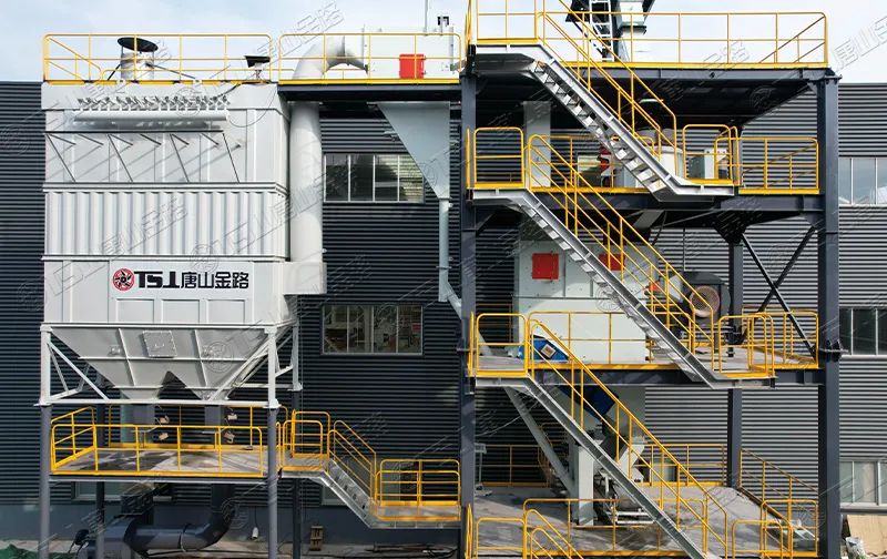 浙江干法制砂樓項(xiàng)目安裝飛快，馬上完工！